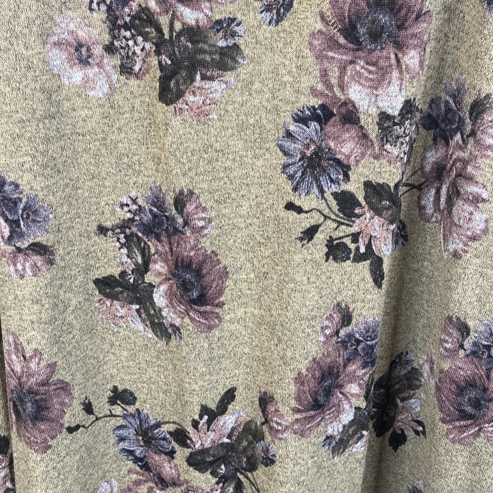 NWT Jodifl April Floral Sweater Tunic- Size 3XL - Picture 2 of 12